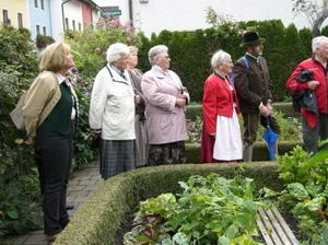 Halbtagesausflug nach Gars mit dem Gartenbauverein Holzolling